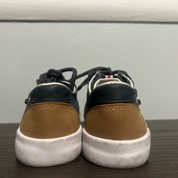 Kids Sneakers in Navy and Tan - Picture 4 of 4